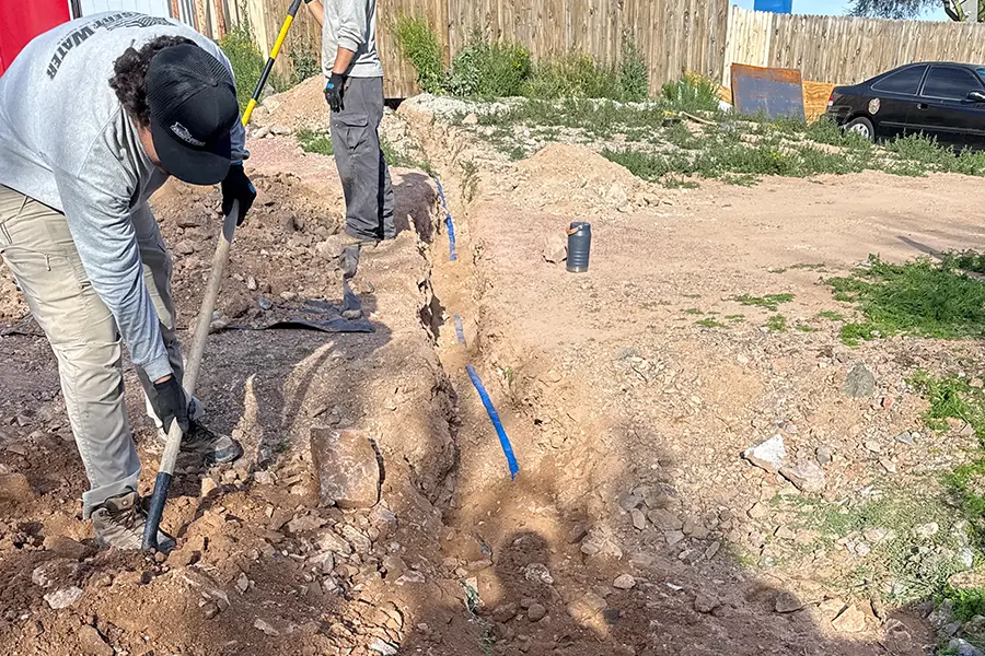Work with Desert Water Plumbing and Rooter