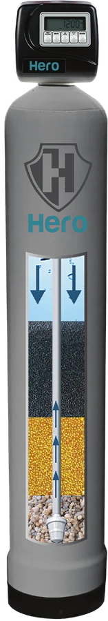 Hero series softener head and tank, Desert Water shop