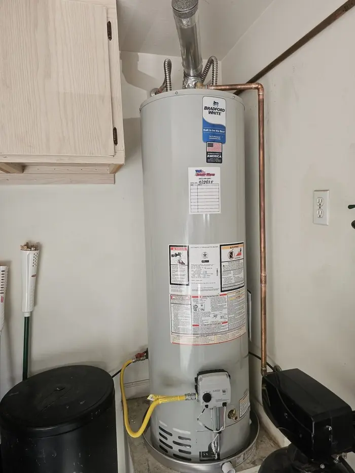 Water heater installed by Desert Water